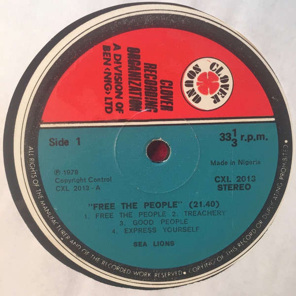 Sea Lions - Free The People | Clover Sound (CXL 2013) - 3