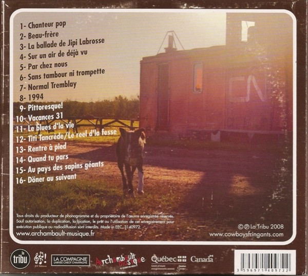 Les Cowboys Fringants - Sur Un Air De Déjà Vu [CD] | La Tribu (TRICD-7284) - 2