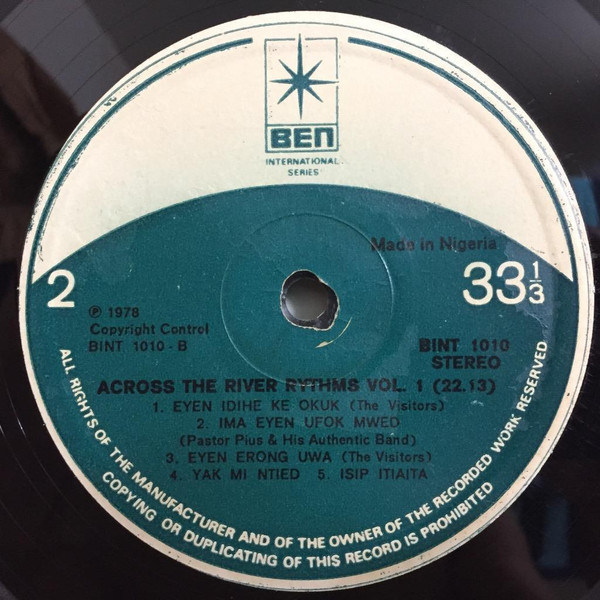 Various - Across The River Rythms Vol. 1 | Ben (BINT 1010) - 4