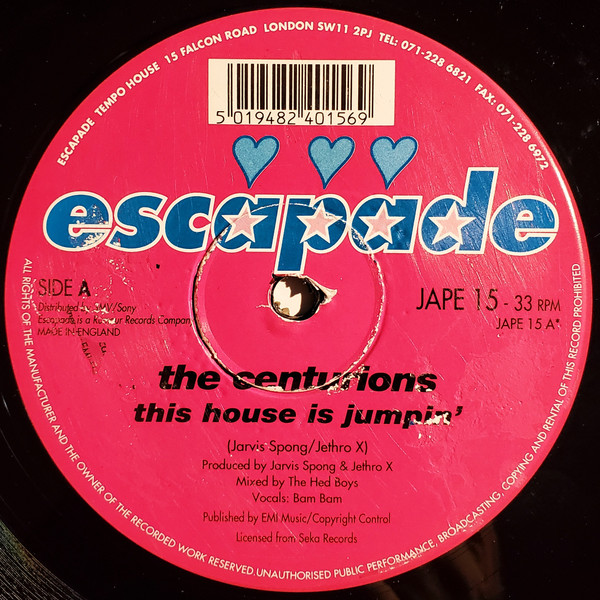 The Centurions - This House Is Jumpin' | Escapade (JAPE 15)