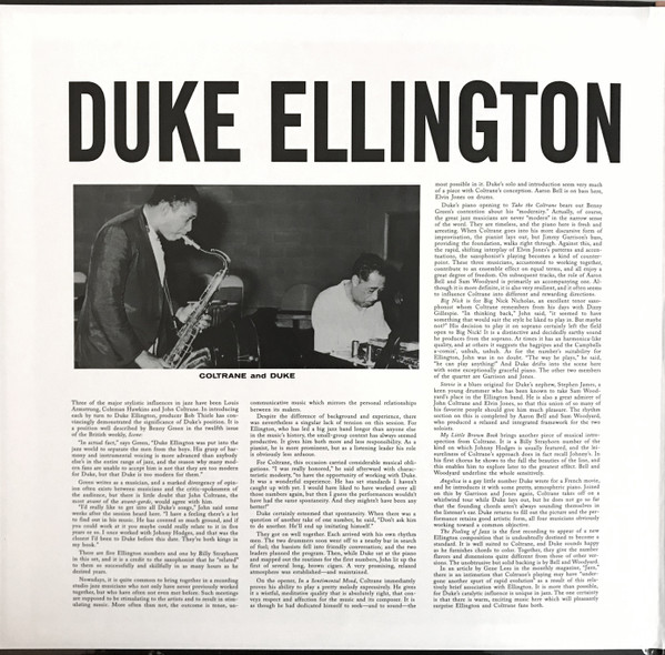 Duke Ellington & John Coltrane - Duke Ellington & John Coltrane | Impulse! (B0033799-01) - main