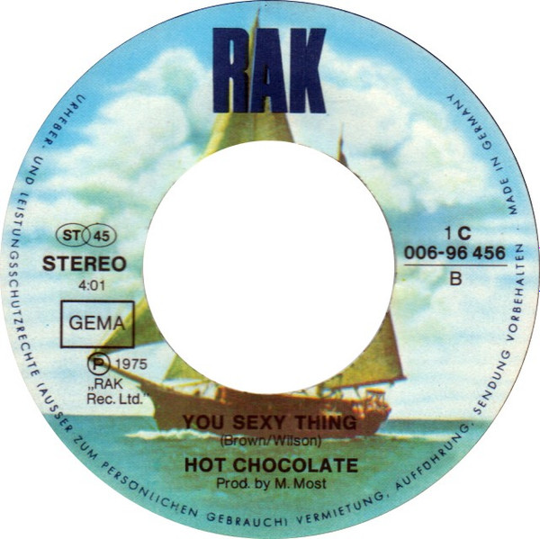 Hot Chocolate - Blue Night | RAK (1C 006-96 456) - 4