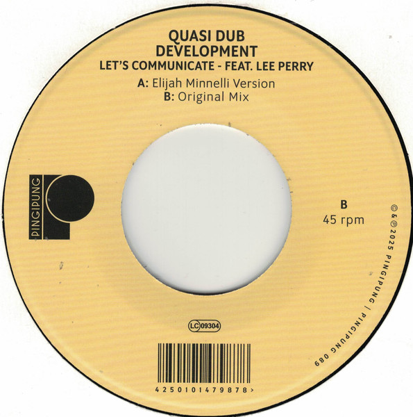 Quasi Dub Development feat. Lee Perry - Let's Communicate | Pingipung (Pingipung 089) - 3 Quasi Dub Development feat. Lee Perry - Let's Communicate | Pingipung (Pingipung 089) - 3
