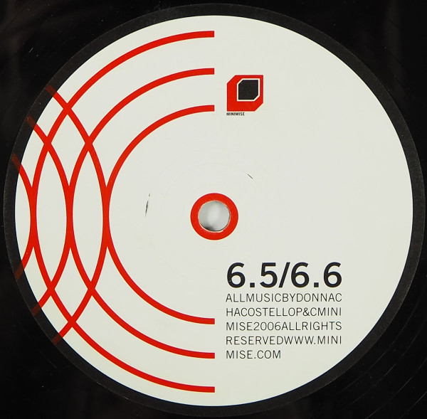 Donnacha Costello - 6X6 | Minimise (MIN026)