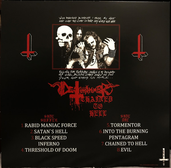 Deathhammer - Chained To Hell | Hells Headbangers (HELLS LP 204) - 2 Deathhammer - Chained To Hell | Hells Headbangers (HELLS LP 204) - 2