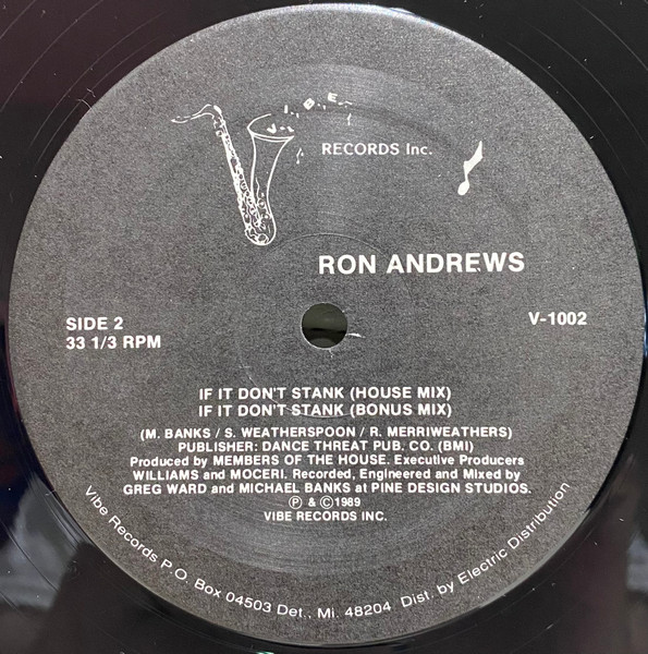 Ron Andrews - If It Don't Stank | Vibe Records (V-1002) - 4