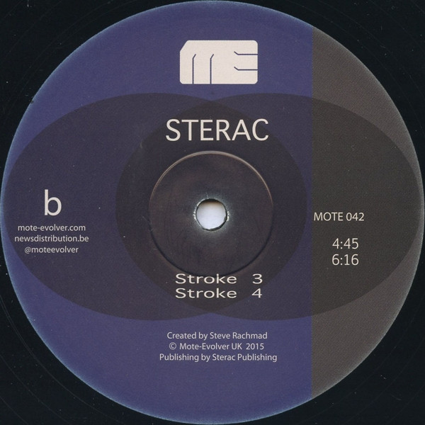 Sterac - Different Strokes | Mote-Evolver (MOTE 042) - 3