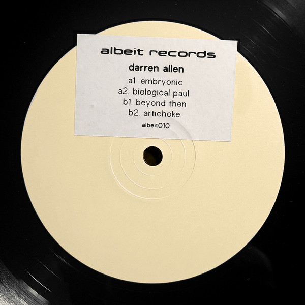 Darren Allen - Morphic Resonance | Albeit Records (ALBEIT010)
