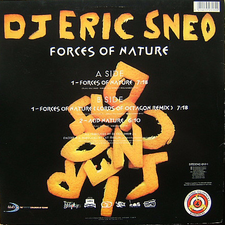 Eric Sneo - Forces Of Nature | Energized Records (DMD ENG 013-1) - 2