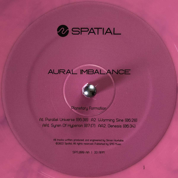 Aural Imbalance - Planetary Formation | Spatial (SPTL009)