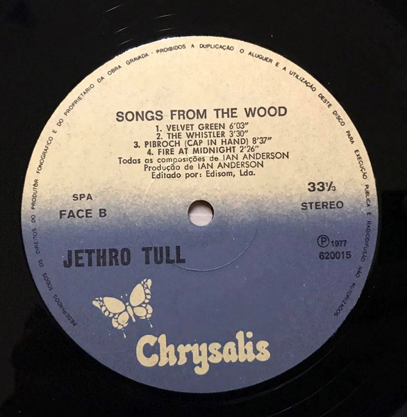 Jethro Tull - Songs From The Wood | Chrysalis (620015) - 4