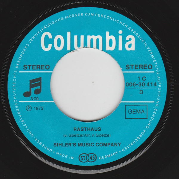 Sihler's Music Company - Trimmy's Dance | Columbia (1C 006-30 414) - 4