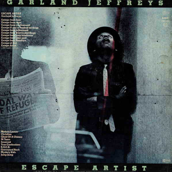 Garland Jeffreys - Escape Artist | Epic (EPC 84808) - 2 Garland Jeffreys - Escape Artist | Epic (EPC 84808) - 2