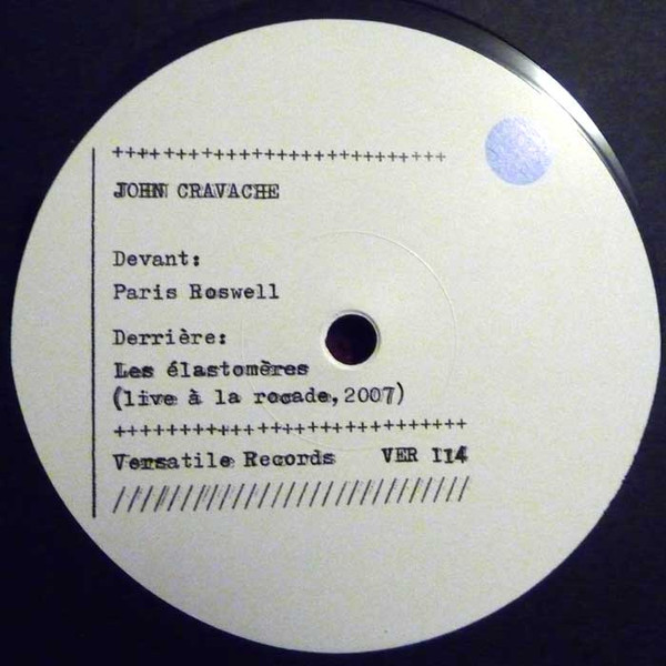 John Cravache - Paris Roswell | Versatile Records (VER 114)