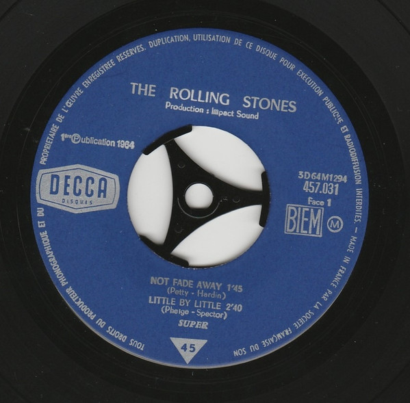 The Rolling Stones - Not Fade Away | Decca (457.031 M) - 3