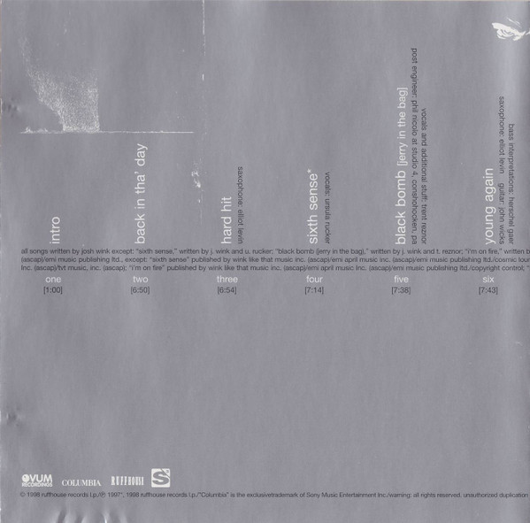 Josh Wink - Herehear | Ovum Recordings (487407 2) - 4 Josh Wink - Herehear | Ovum Recordings (487407 2) - 4