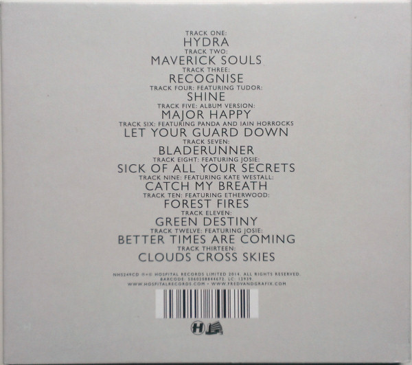 Fred V & Grafix - Recognise | Hospital Records (NHS249CD) - 2