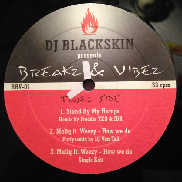 Dj Blackskin - Presents "Breakz & Vibes" | Not On Label (BBV-01)