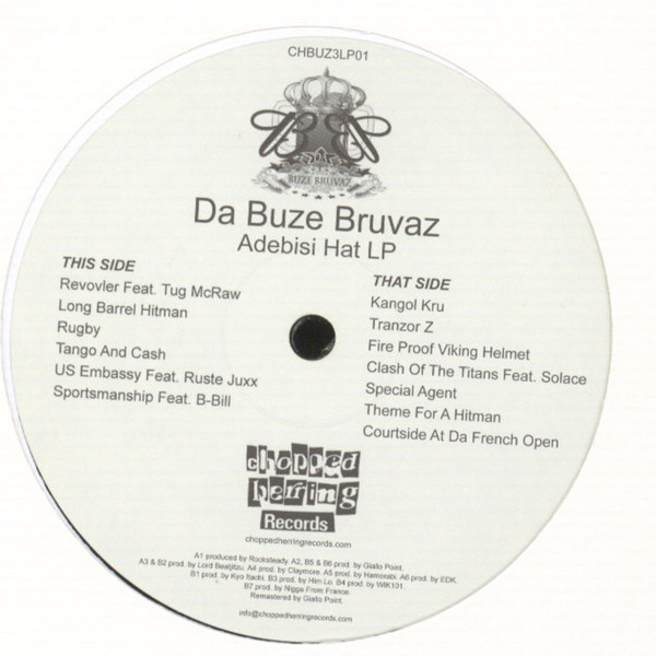 Da Buze Bruvaz - Adebisi Hat | Chopped Herring Records (CHBUZ3LP01) - 2 Da Buze Bruvaz - Adebisi Hat | Chopped Herring Records (CHBUZ3LP01) - 2