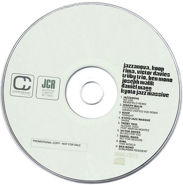Various - Promo CD Compost & JCR | Compost Records (COMPOST 142-2) - 3