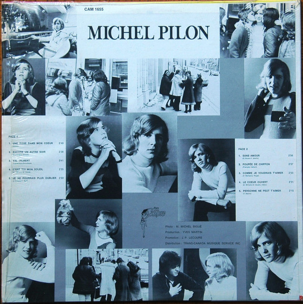 Michel Pilon - Sans Amour | Les Disques Campus (CAM 1655) - 2 Michel Pilon - Sans Amour | Les Disques Campus (CAM 1655) - 2