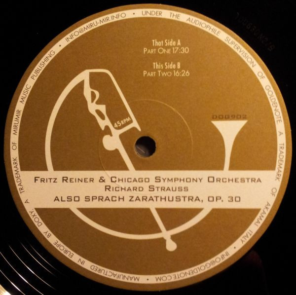 Fritz Reiner / Chicago Symphony Orchestra / Richard Strauss - Also Sprach Zarathustra | Doxy (DOG902) - 3