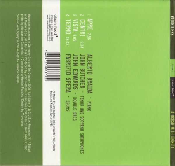 Weightless - A Brush With Dignity | Clean Feed (CF154CD) - 4