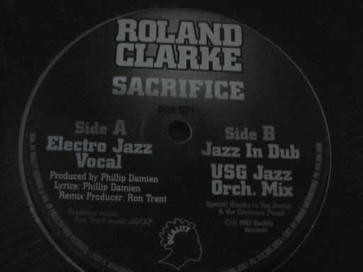 Roland Clark - Sacrifice | Duality Records (DUA-001) - 2