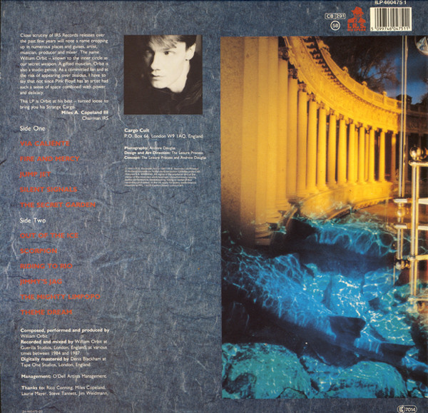 William Orbit - Strange Cargo | I.R.S. Records (ILP 460475 1) - 2