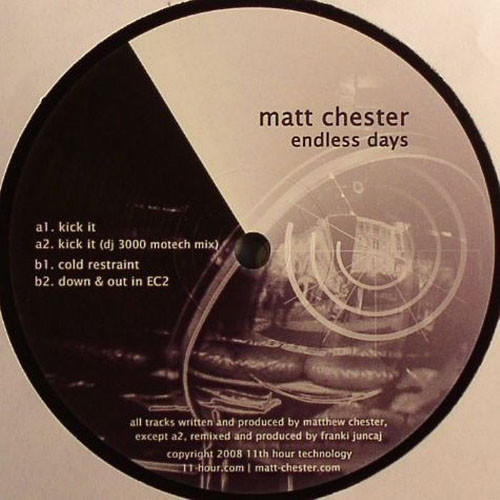Matt Chester - Endless Days | 11th Hour Recordings (ehr006) - main Matt Chester - Endless Days | 11th Hour Recordings (ehr006) - main