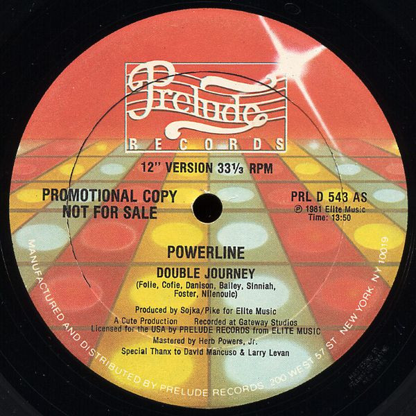 Powerline - Double Journey | Prelude Records (PRL D 543)