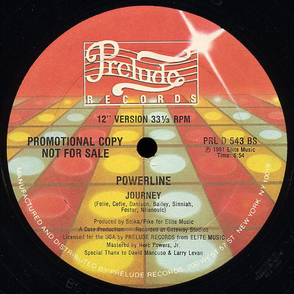 Powerline - Double Journey | Prelude Records (PRL D 543) - 2