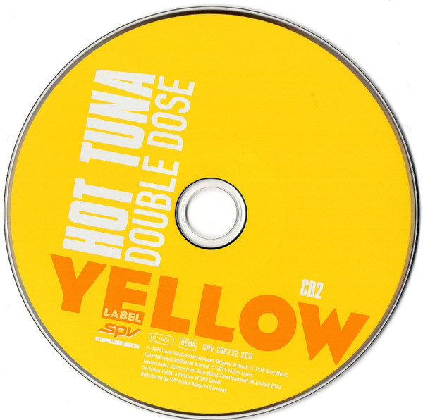 Hot Tuna - Double Dose | Yellow Label (SPV 266132 2CD) - 4 Hot Tuna - Double Dose | Yellow Label (SPV 266132 2CD) - 4