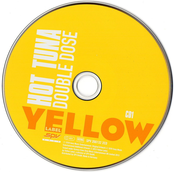 Hot Tuna - Double Dose | Yellow Label (SPV 266132 2CD) - 3 Hot Tuna - Double Dose | Yellow Label (SPV 266132 2CD) - 3
