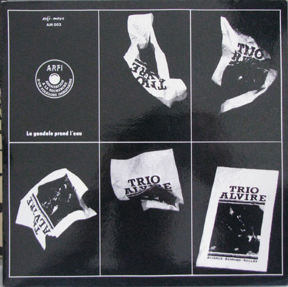 Trio Alvire - La Gondole Prend L'Eau | ARFI Move (AM 002) - main