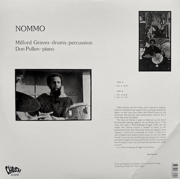 Milford Graves , Don Pullen - Nommo | Chush (CH43332) - 2