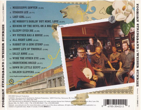 Foghorn Stringband - Weiser Sunrise | Nettwerk (0 6700 30422 2 2) - 2