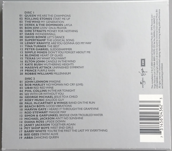 Various - Music Of The Millennium | Universal (560436-2) - 2 Various - Music Of The Millennium | Universal (560436-2) - 2