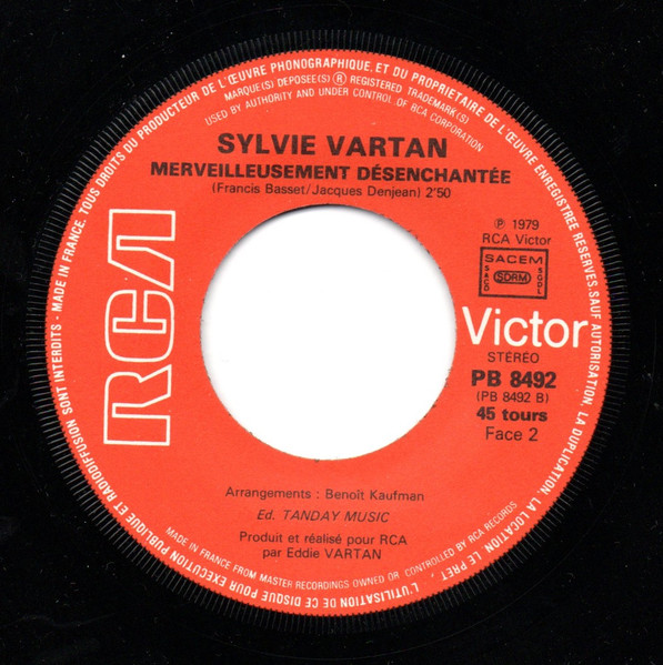 Sylvie Vartan - Nicolas | RCA Victor (PB 8492) - 4 Sylvie Vartan - Nicolas | RCA Victor (PB 8492) - 4