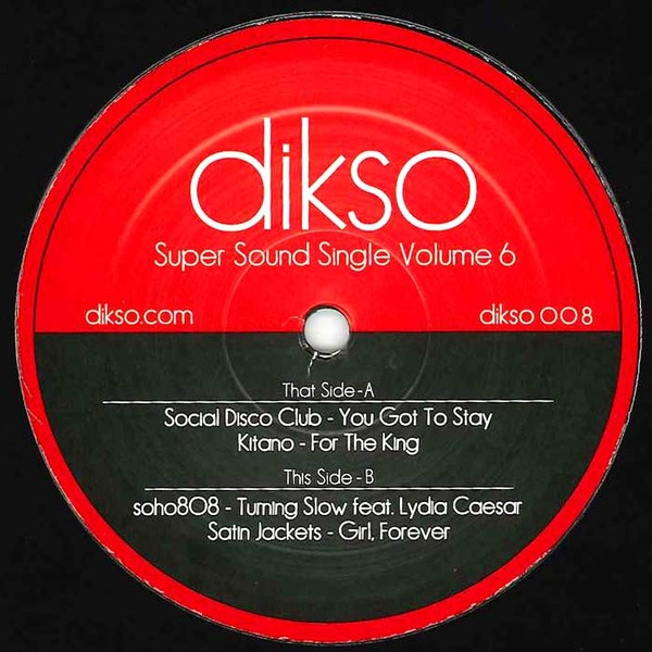 Various - Super Sound Single Volume 6 | Dikso Records (dikso 008)