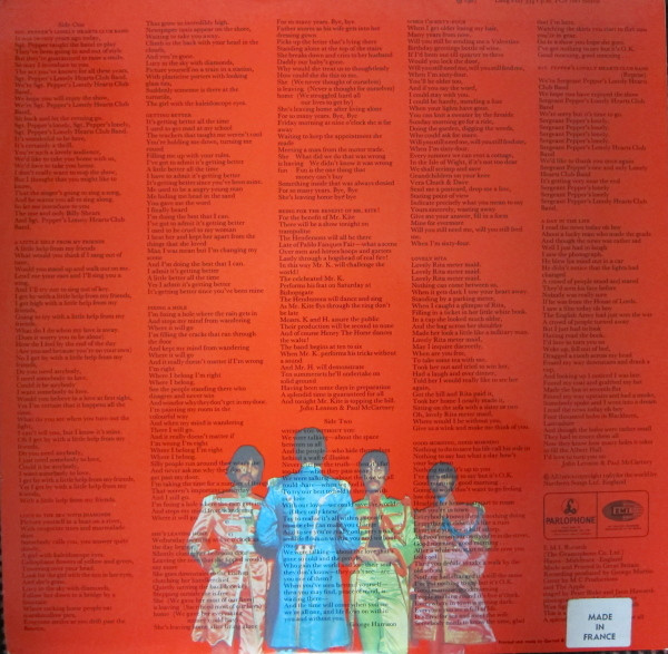 The Beatles - Sgt. Pepper's Lonely Hearts Club Band | Parlophone (PCS 7027) - 2