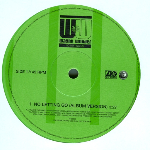 Wayne Wonder / Sean Paul - No Letting Go / Get Busy | Atlantic (PRO3846)