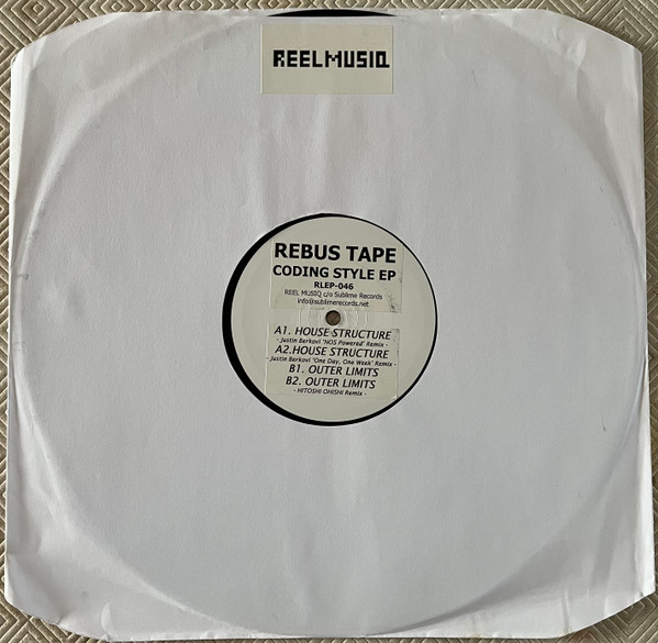Rebus Tape - Coding Style EP | Reel Musiq (RLEP046)