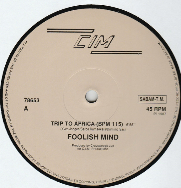 Foolish Mind - Trip To Africa | CIM (78653) - 3
