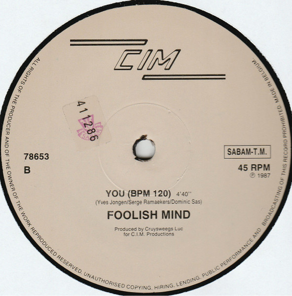 Foolish Mind - Trip To Africa | CIM (78653) - 4