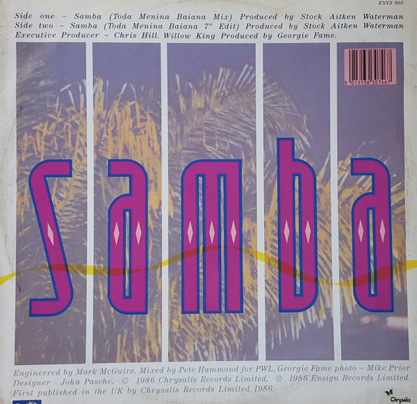 Georgie Fame - Samba | Ensign (ENYX 605) - 3
