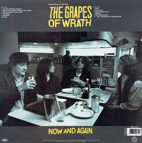 The Grapes Of Wrath - Now And Again | Capitol Records (EST 2118) - 2