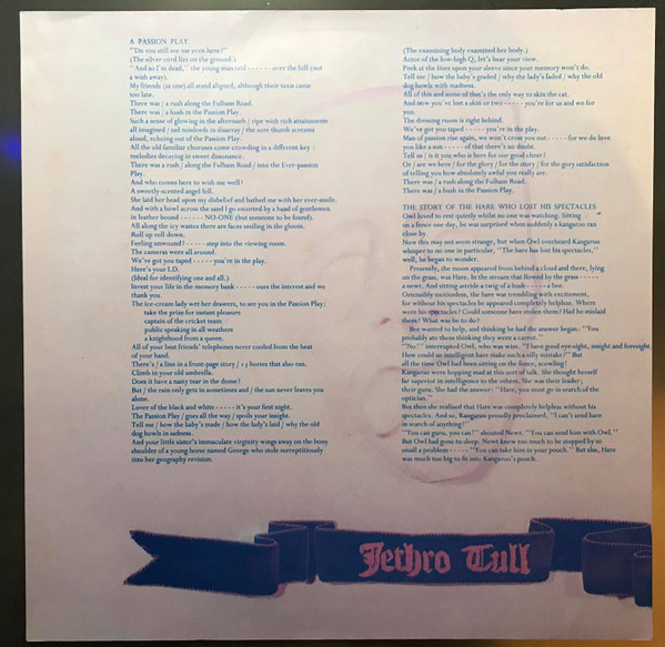 Jethro Tull - A Passion Play | Chrysalis (629315) - 4
