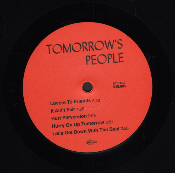 Tomorrow's People - Open Soul | Melodies International (MEL005) - 3