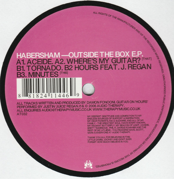 Habersham - Outside The Box E.P. | Audio Therapy (AT032) - main